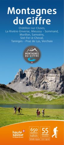 Carte de Randonnées des Montagnes du Giffre – 6€