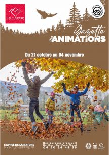 Gazette des animations du 21 octobre au 04 novembre