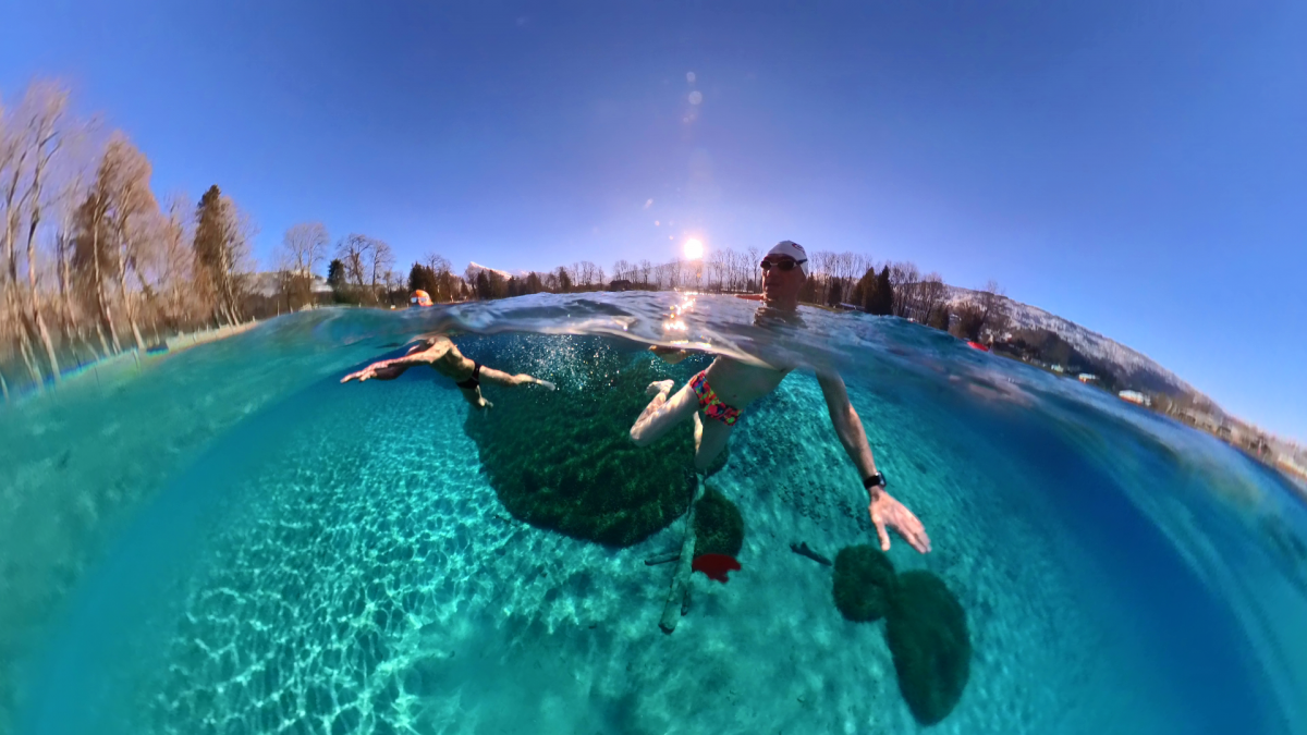Nage en eau froide : le Defi du Lac Bleu
