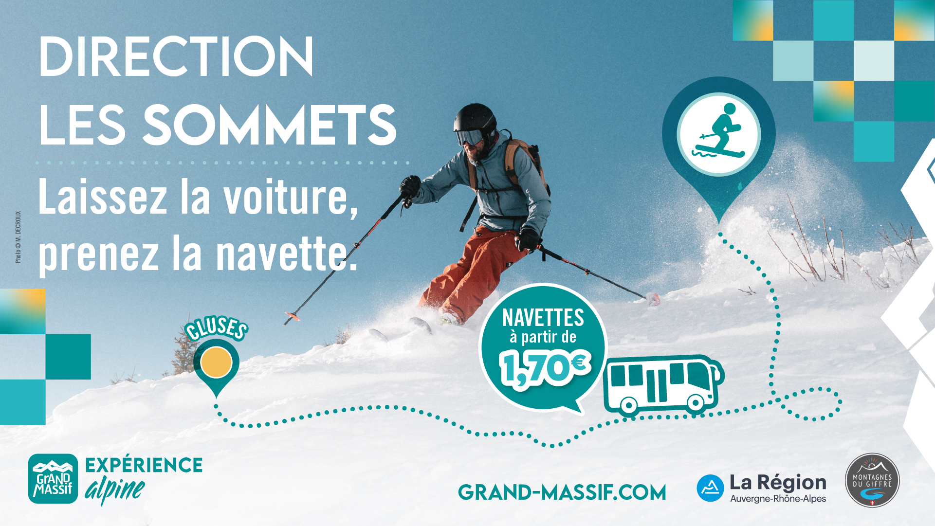 Bus + ski = Combo gagnant