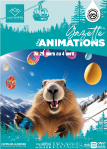Gazette des animations du 29 mars au 4 avril