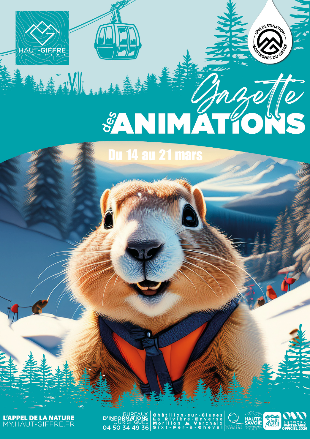 Gazette des animations du 14 au 21 mars