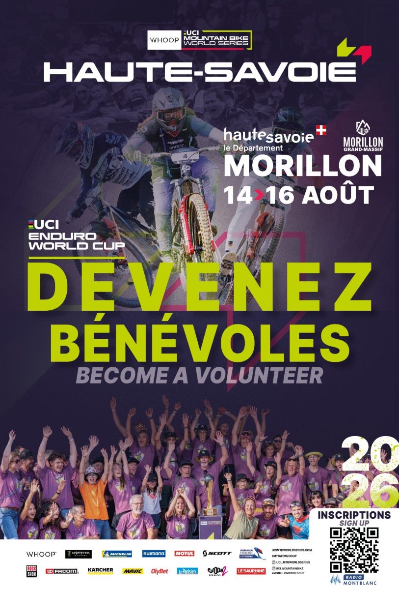 Devenir bénévole Enduro World Series Morillon 2026