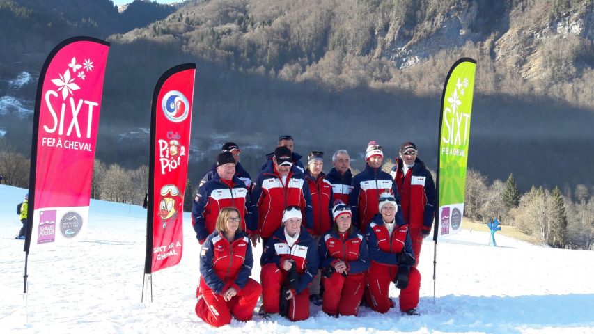 Moniteurs de ski de l’ESF de Sixt-Fer-à-Cheval