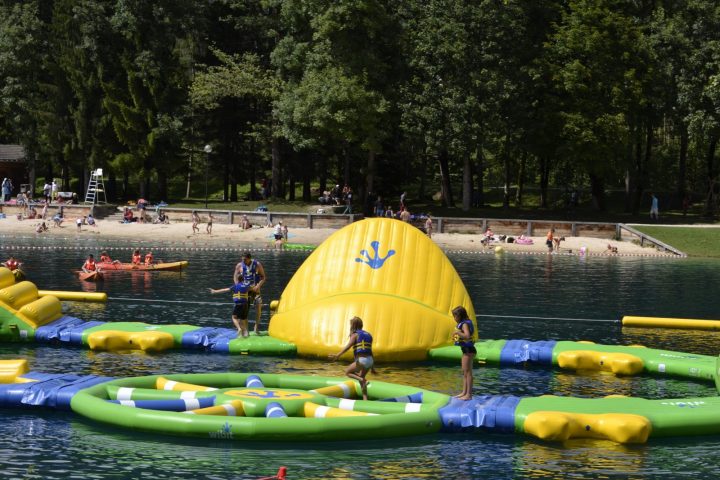 Le Splash sur le Lac Bleu