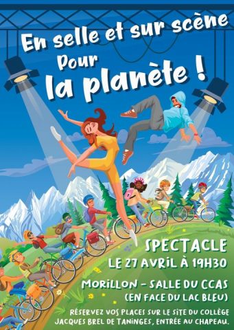 Spectacle n selle et sur scène pour la planète