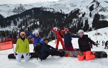 Cours collectifs snowboard enfants