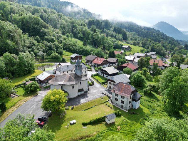 Village en drône