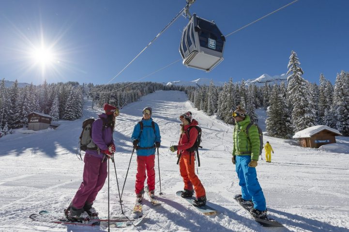 Le Bérouze club ados 100% ski l’hiver