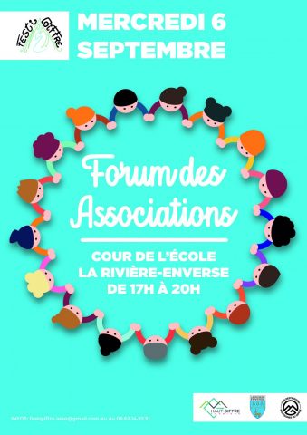 Affiche Forum des associations de La Rivière Enverse