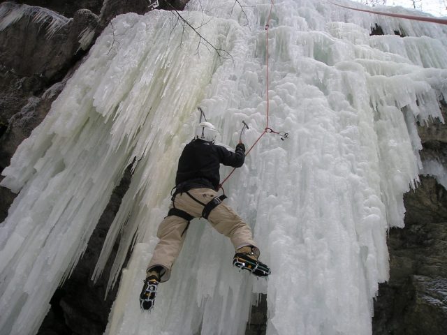 cascade de glace