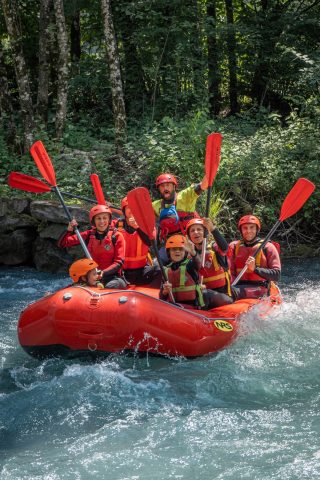 Rafting sur le Giffre avec Nunayak