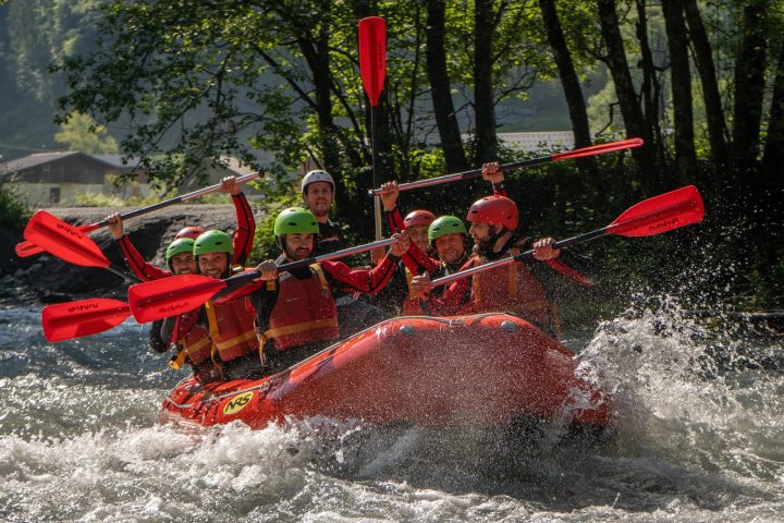 Rafting sur le Giffre avec Nunayak