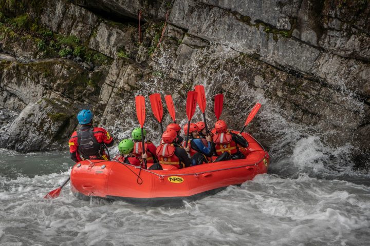 Rafting sur le Giffre avec Nunayak