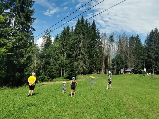 Disc golf aux Essserts
