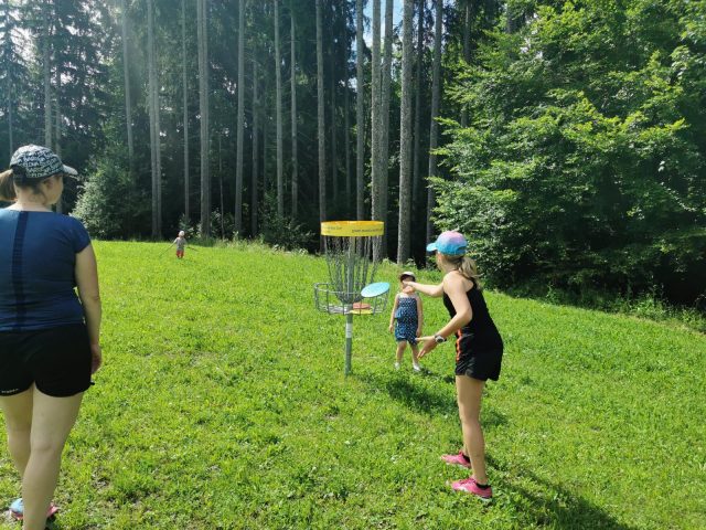 Disc golf aux Essserts