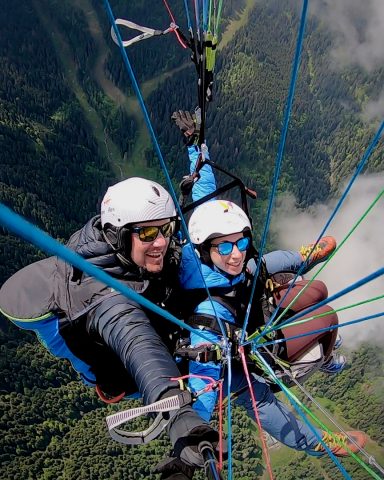 Vol parapente