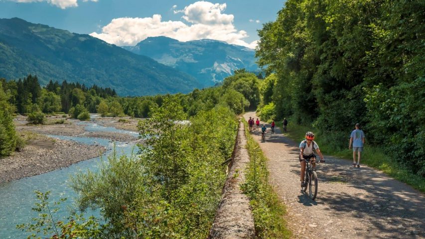 Vélo Nature 1/2 journée « Découverte des cascades » en famille de Samoëns à Morillon Sixt-Fer-à-Cheval_Samoëns
