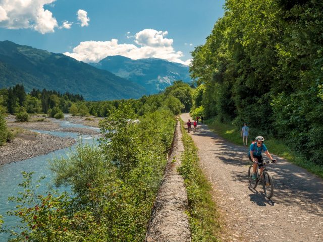 Itinéraire cycliste : Voie verte « Au fil du Giffre »_Taninges