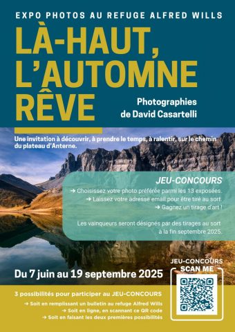 Expo photos au refuge Alfred Wills « Là-haut, l’automne rêve »_Sixt-Fer-à-Cheval