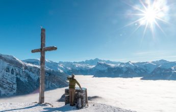 Itinéraire raquettes : La Bourgeoise depuis le chalet d’accueil de Joux Plane