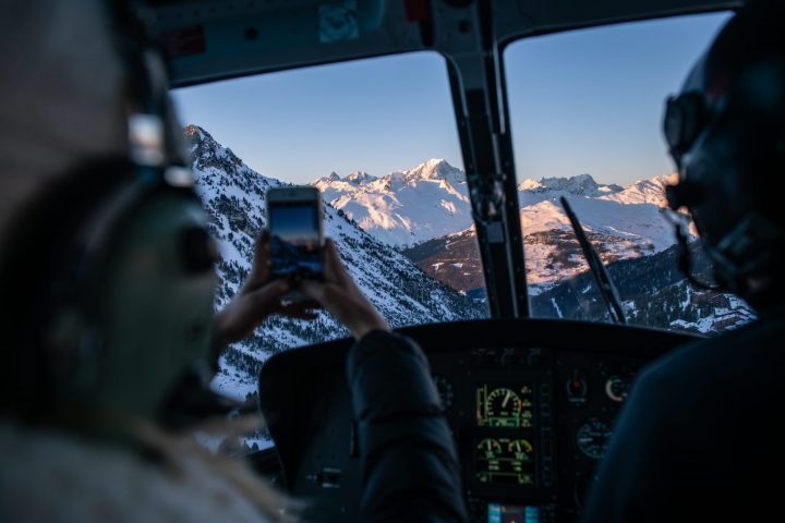 vol hélicoptère mont blanc
