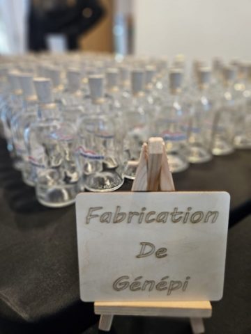 Atelier de fabrication de Génépi
