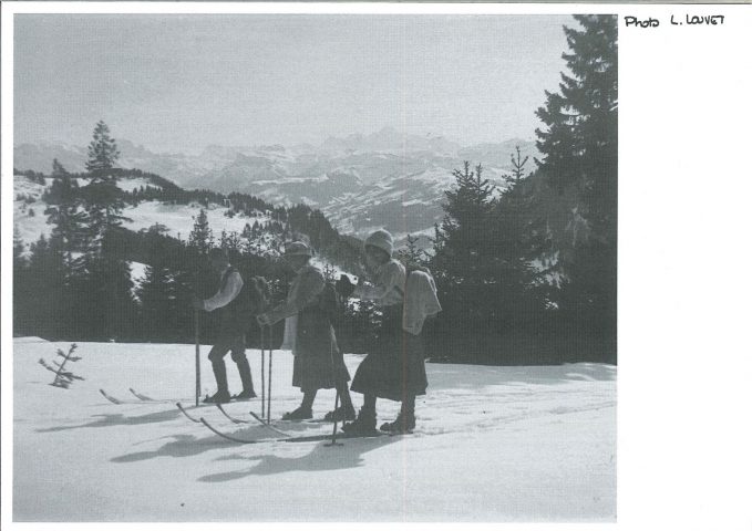 1ers skis à Praz de Lys Sommand