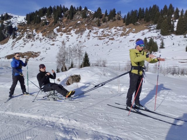 Prêt Fauteuil ski : luge nordique ESKAIP_Verchaix