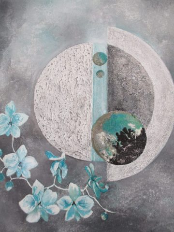 Exposition de peinture et compositions créatives_Morillon