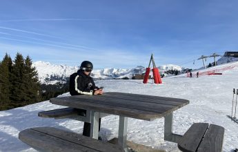 Aire de pique-nique sur les pistes de Morillon