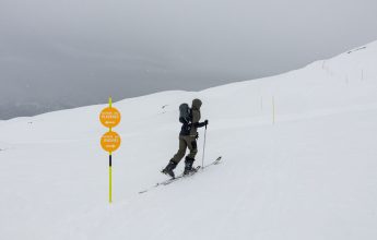 Itinéraire de ski de randonnée la montée des Lindars