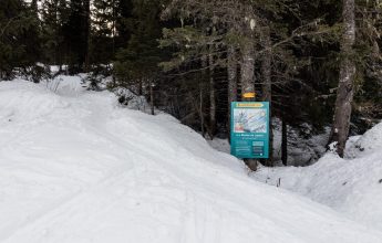 Itinéraire de ski de randonnée Montée du Lapiaz