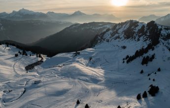 Boucle piétonne damée : La Valentine