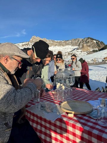 Atelier fabrication de Génépi_Mieussy
