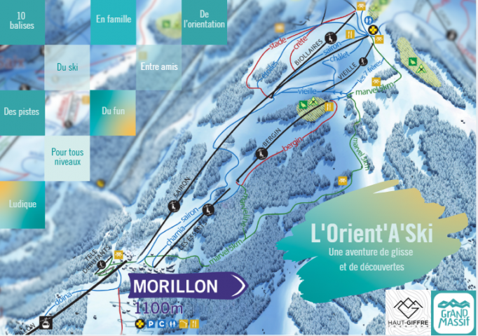 Atelier course d&rsquo;orientation « L&rsquo;Orient&rsquo;a ski »_Morillon