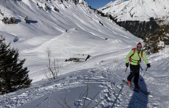 Ski de randonnée vers la Golèse