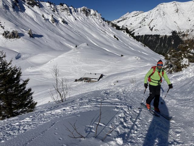 Ski de randonnée vers la Golèse_Samoëns