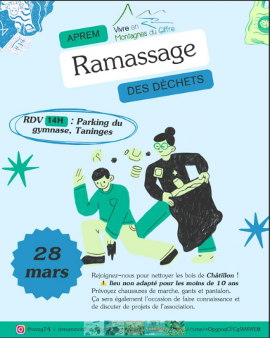 Aprem ramassage des déchets_Châtillon-sur-Cluses