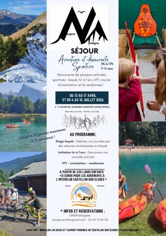 Séjour Aventure et découverte sportive_Morillon