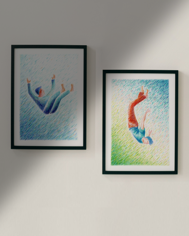 Vernissage d&rsquo;Aurore VIGNERON – artiste illustratice et peintre muraliste – Galerie d&rsquo;art Barbara Thollot_Samoëns