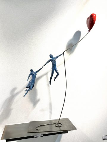 Exposition de sculptures sur bronze par Fabrice Dal&rsquo;Secco_Samoëns