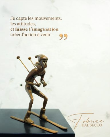 Exposition de sculptures sur bronze par Fabrice Dal&rsquo;Secco_Samoëns