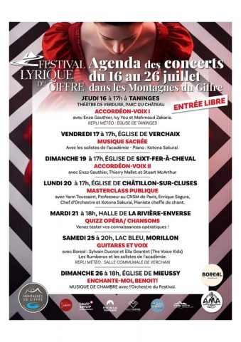 Festival lyrique du Giffre : Musique sacrée_Verchaix