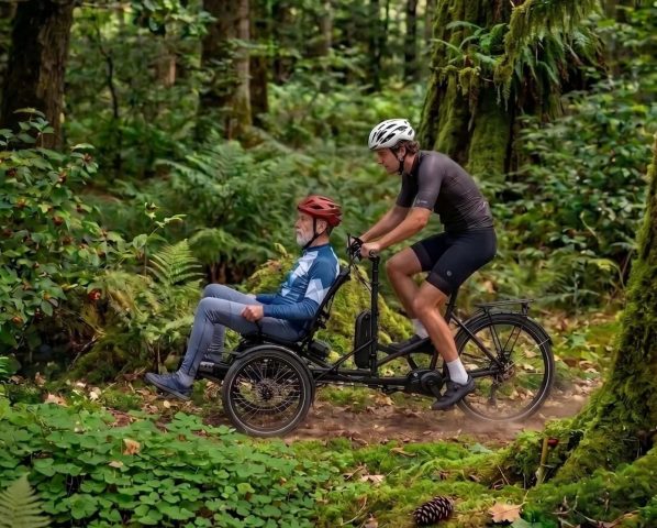 Présentation des vélos adaptés et fauteuils tout terrain_Morillon