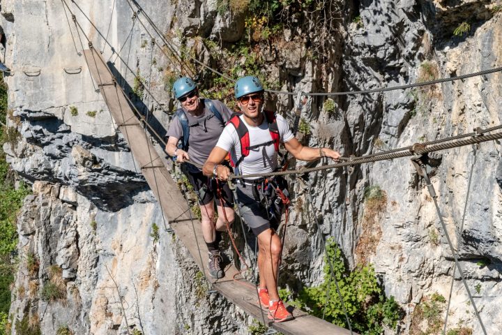 Via Ferrata du Mont : Parcours Lou Izès_Sixt-Fer-à-Cheval
