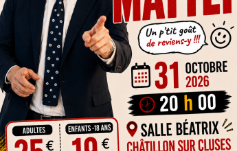 Jean-Michel Matteï en spectacle !