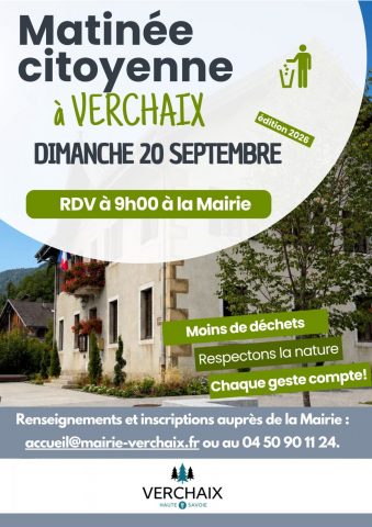 Matinée Citoyenne 2026 – Verchaix_Verchaix