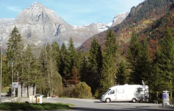 Aire de service – camping-car