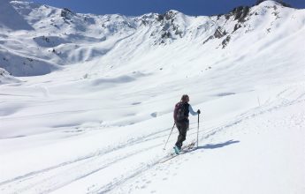 Ski de randonnée : Montée au Lac de Roy